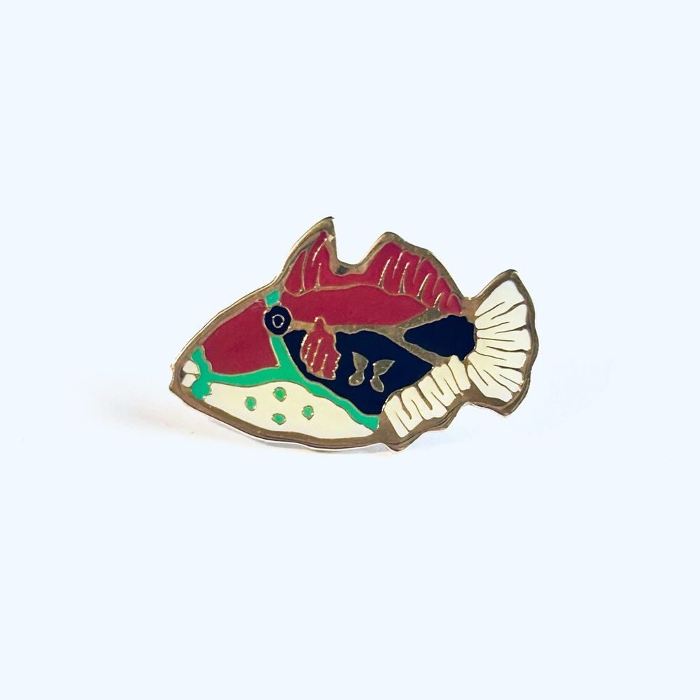 Colorful Fish Enamel Pin
